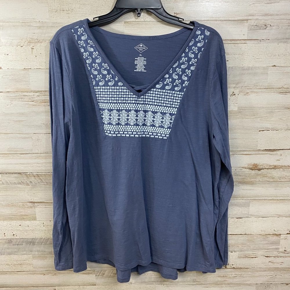 St. John's Bay Women's Top Size XL